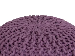Pouf CONRAD Cotone Viola