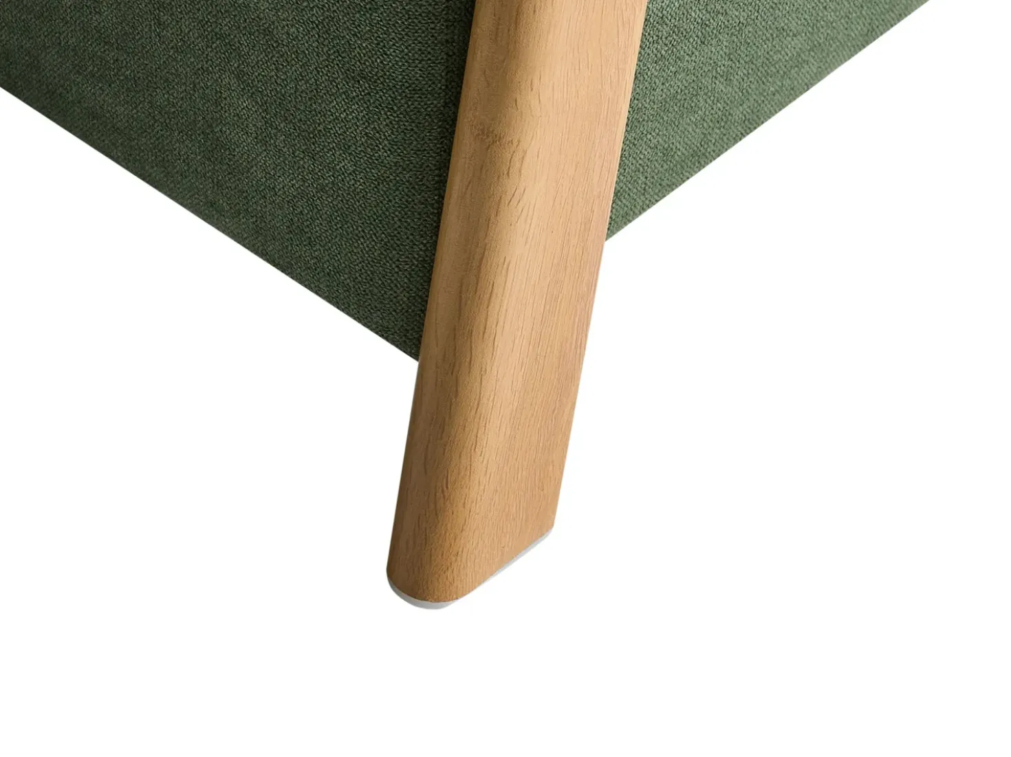 Pouf contenitore EDLAND Tessuto 45 cm 43 cm Verde