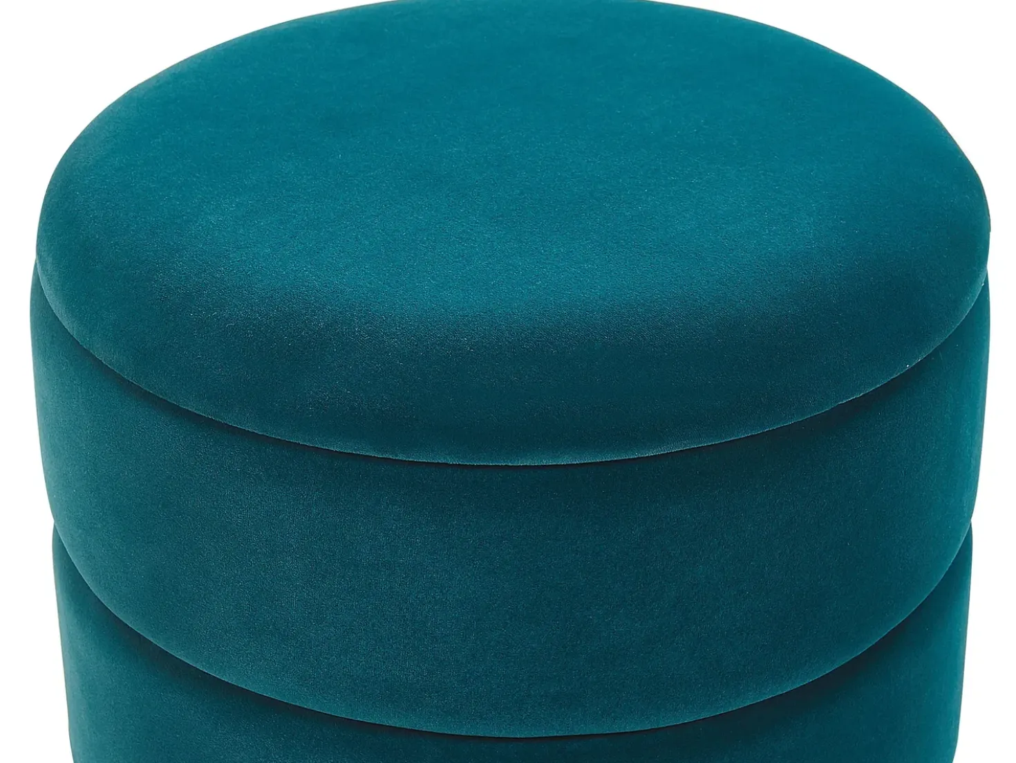 Pouf contenitore ELGIN Velluto Foglia di tè