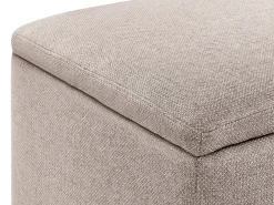 Pouf contenitore FERNDALE Tessuto Beige