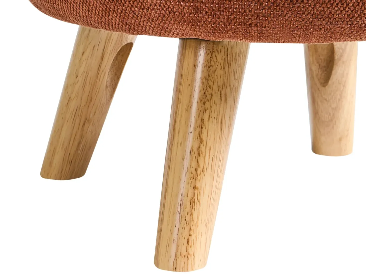 Pouf contenitore HAWLEY Ciniglia Marrone dorato