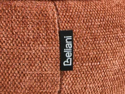 Pouf contenitore HAWLEY Ciniglia Marrone dorato