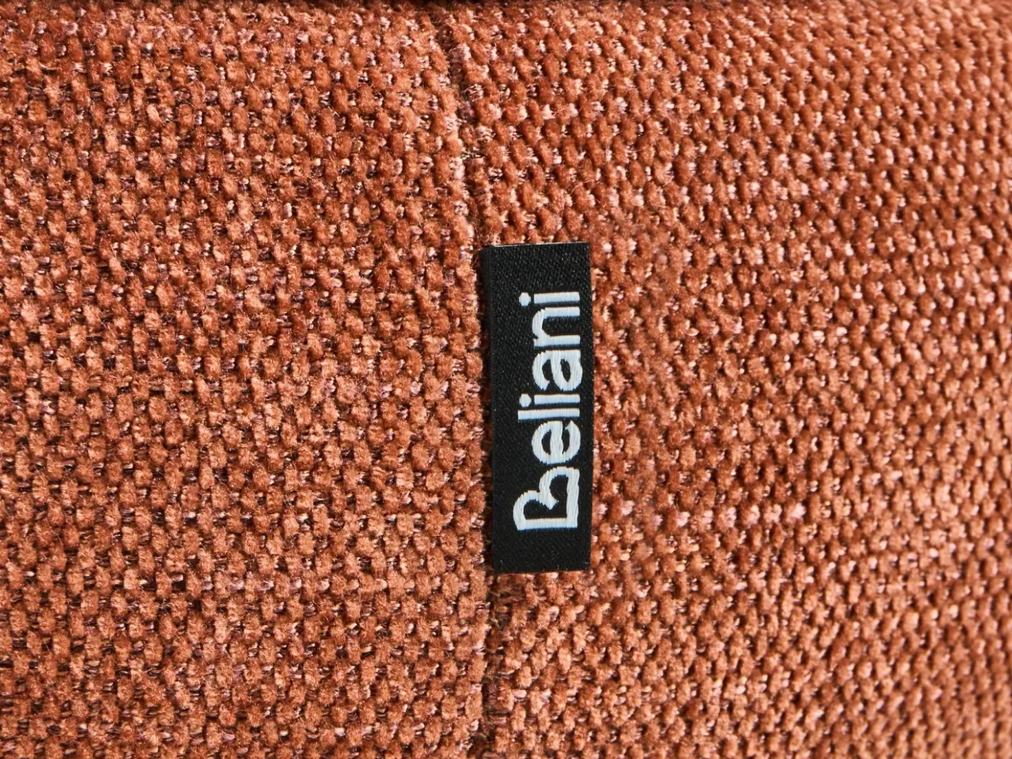 Pouf contenitore HAWLEY Ciniglia Marrone dorato
