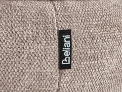 Pouf contenitore HAWLEY Ciniglia Tortora