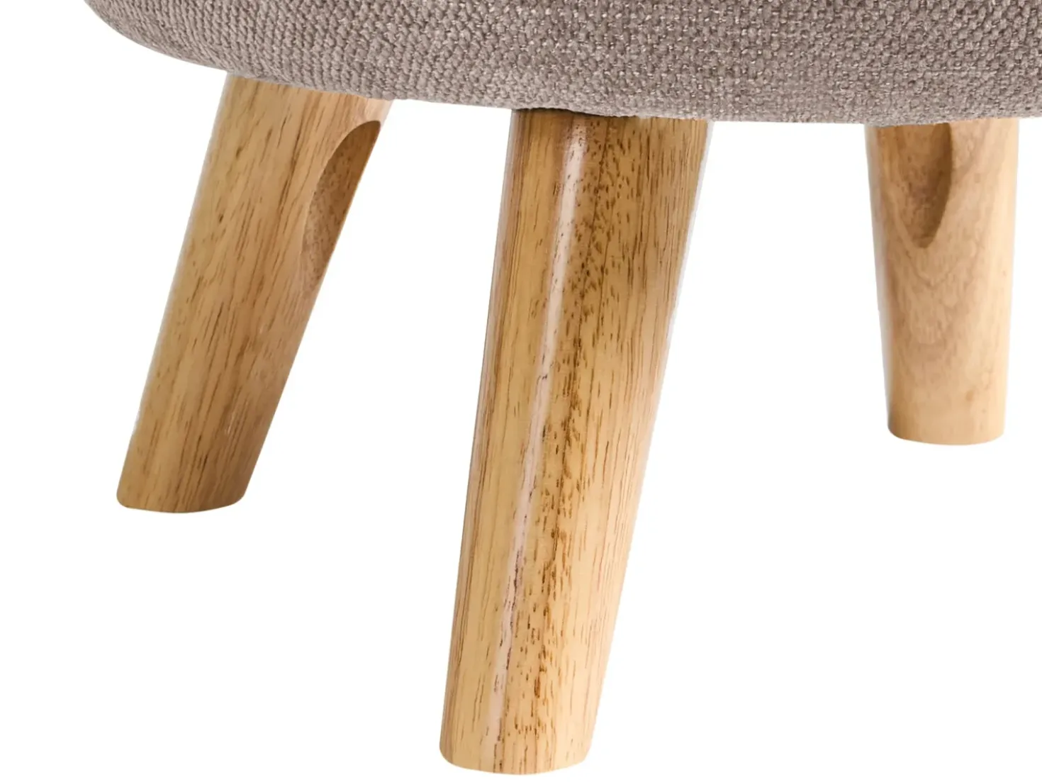 Pouf contenitore HAWLEY Ciniglia Tortora