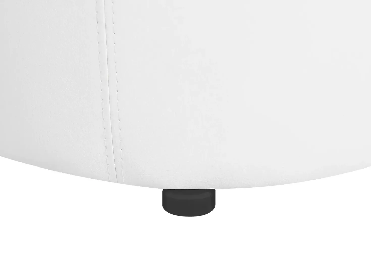 Pouf contenitore MARYLAND Pelle sintetica Bianco