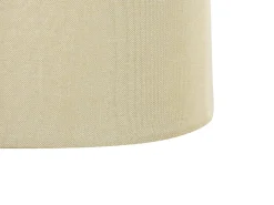 Pouf contenitore per bambini SAMURAI Lino sintetico Beige