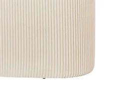 Pouf contenitore RICHLAND Velluto Beige chiaro