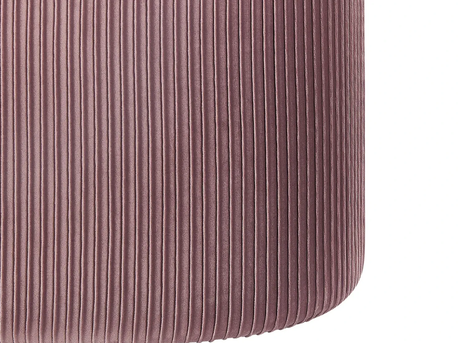 Pouf contenitore RICHLAND Velluto Rosa
