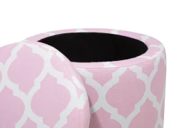 Pouf contenitore TUNICA Cotone Rosa