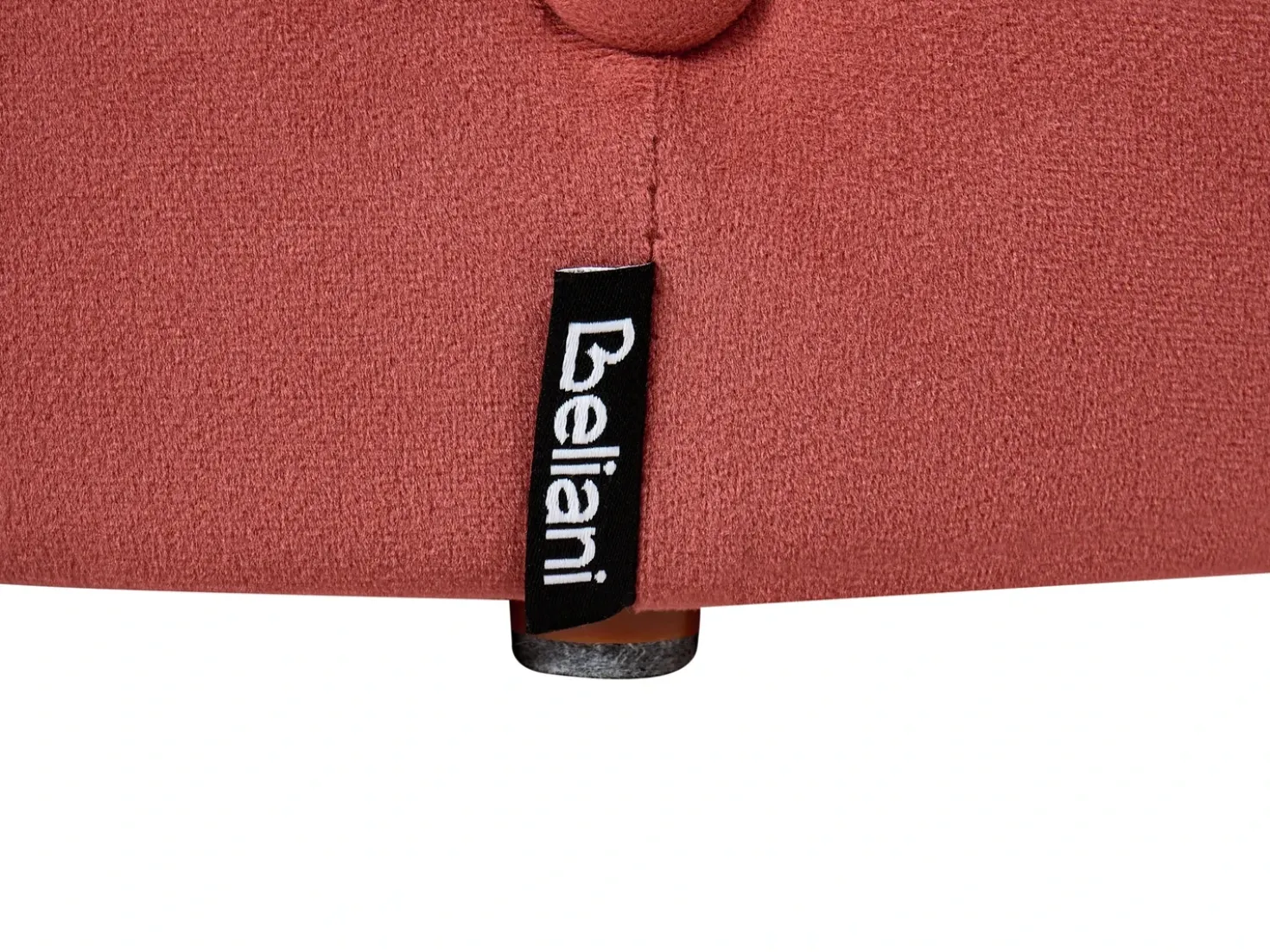 Pouf COROLLA Velluto Corallo