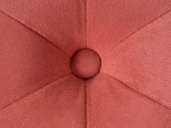 Pouf COROLLA Velluto Corallo
