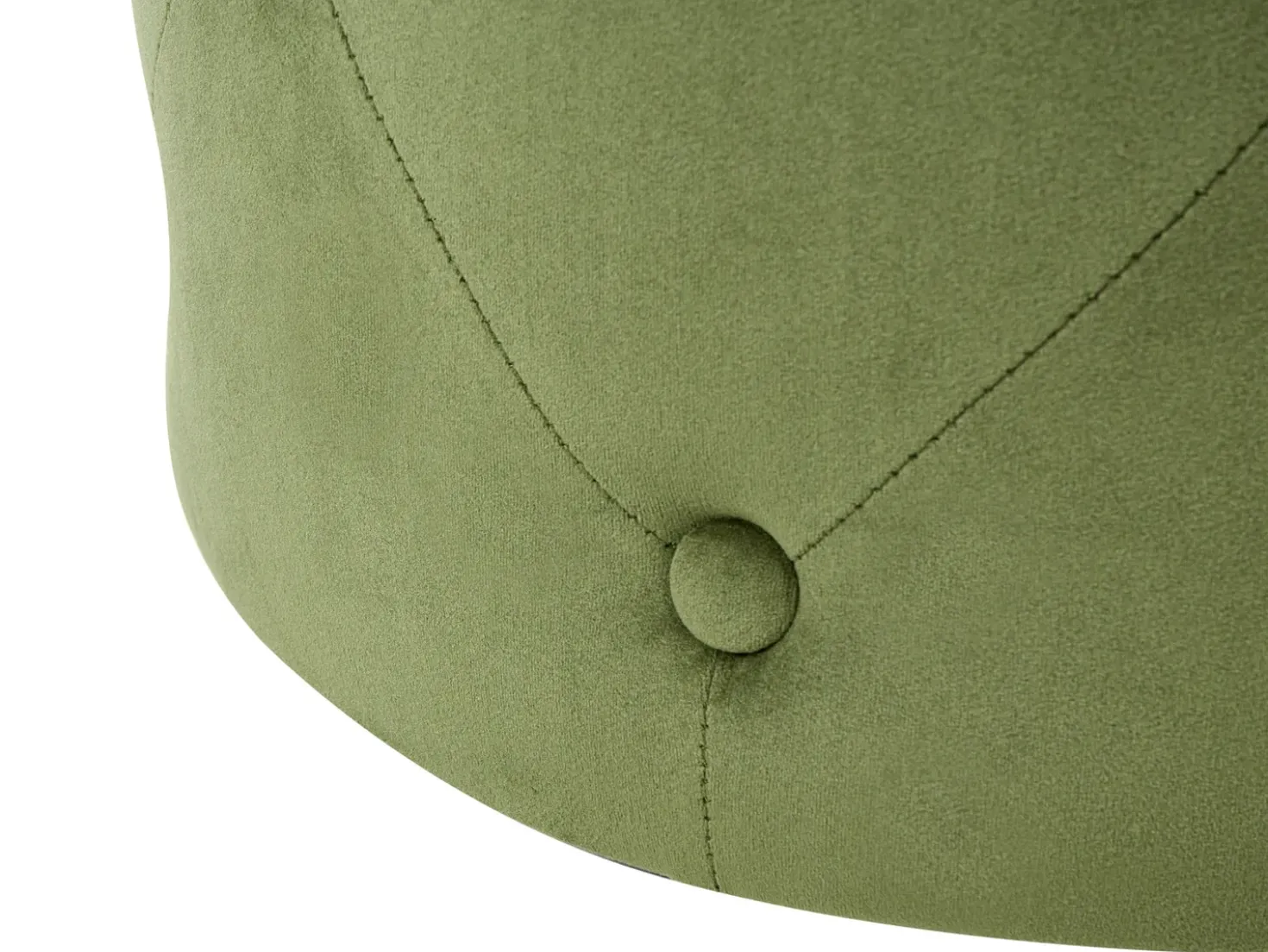 Pouf COROLLA Velluto Verde oliva