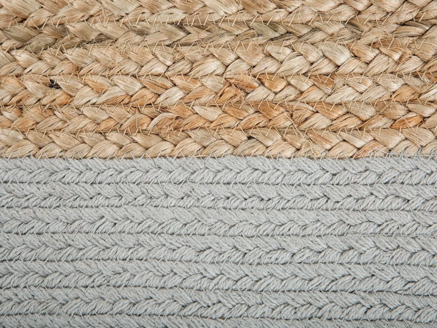 Pouf DALAMA Iuta Grigio chiaro