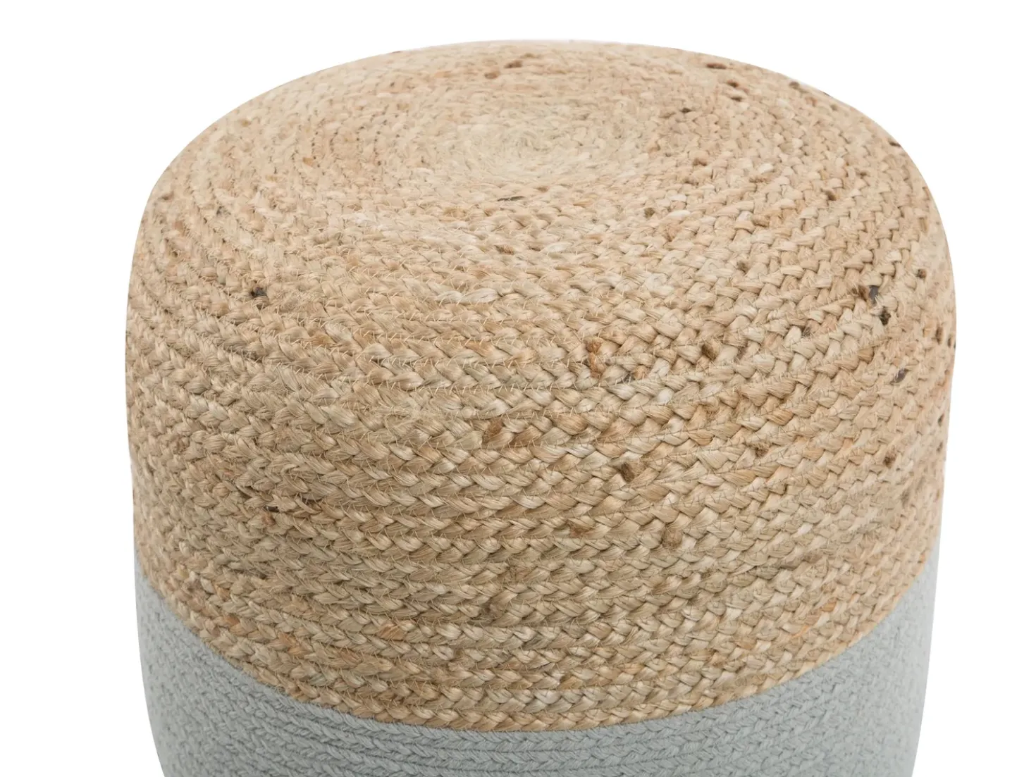 Pouf DALAMA Iuta Grigio chiaro