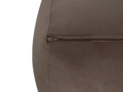Pouf DAREYN Velluto Marrone