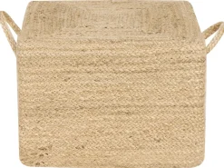 Pouf DHADAR Iuta Naturale