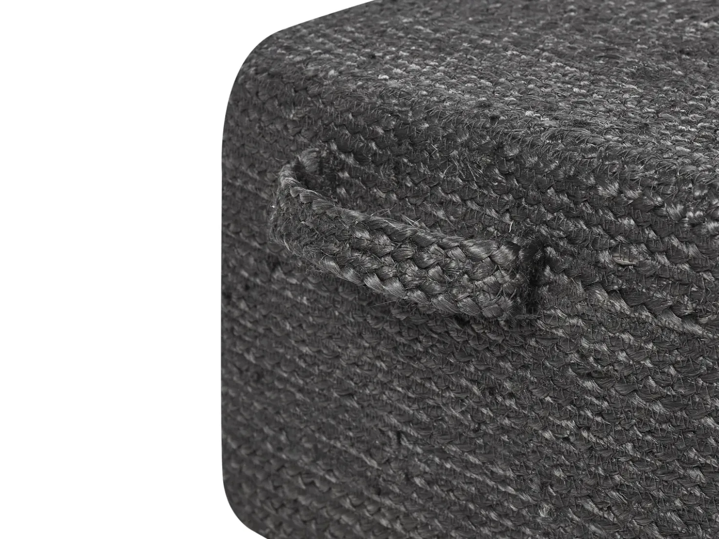 Pouf DHADAR Iuta Nero