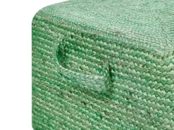 Pouf DHADAR Iuta Verde