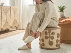 Pouf DIMAN Iuta Bianco