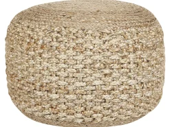 Pouf DINNI Iuta Beige