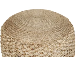 Pouf DINNI Iuta Beige