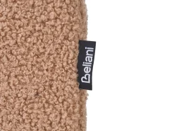 Pouf ESTES Bouclé Marrone chiaro