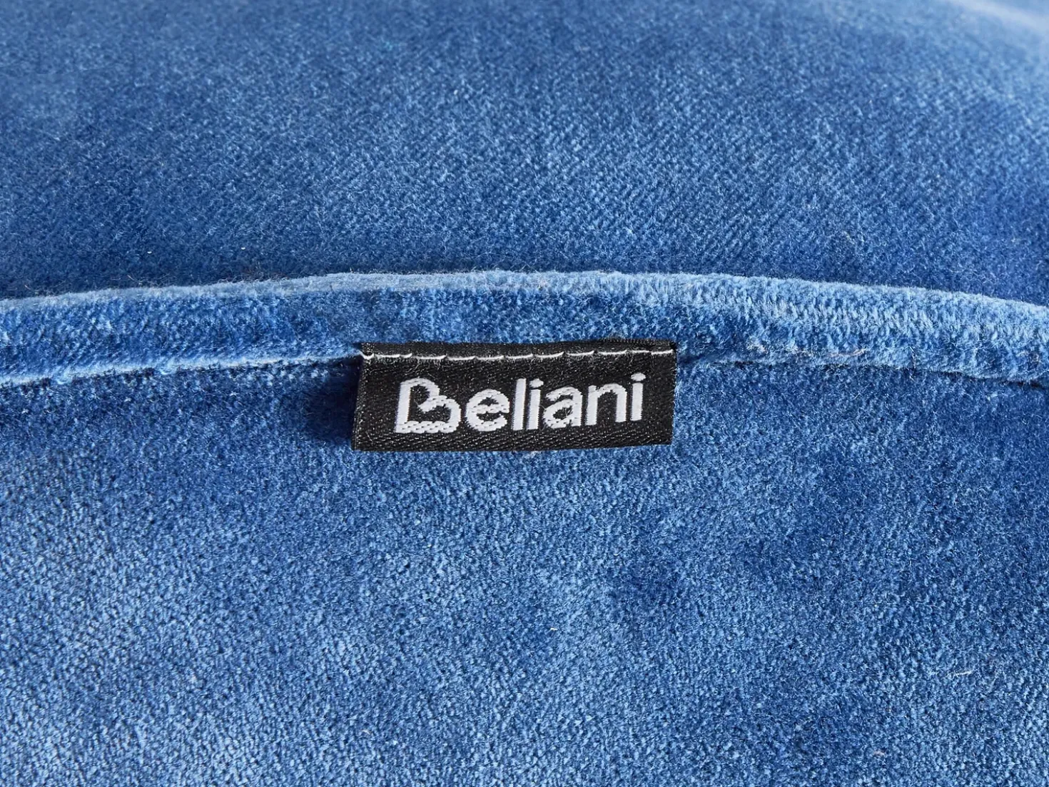 Pouf GOTHA Velluto Blu