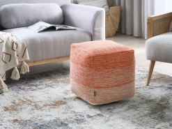 Pouf HIRRI Cotone Arancione