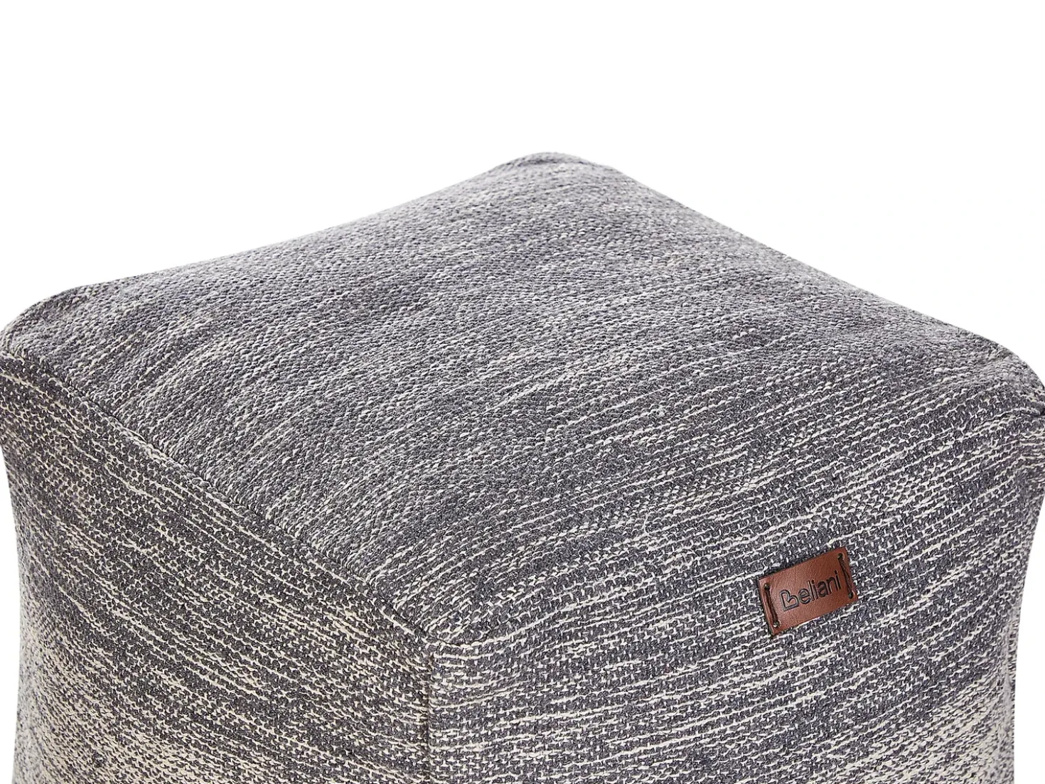 Pouf HIRRI Cotone Grigio chiaro