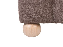 Pouf IDYLLWILD Bouclé Marrone