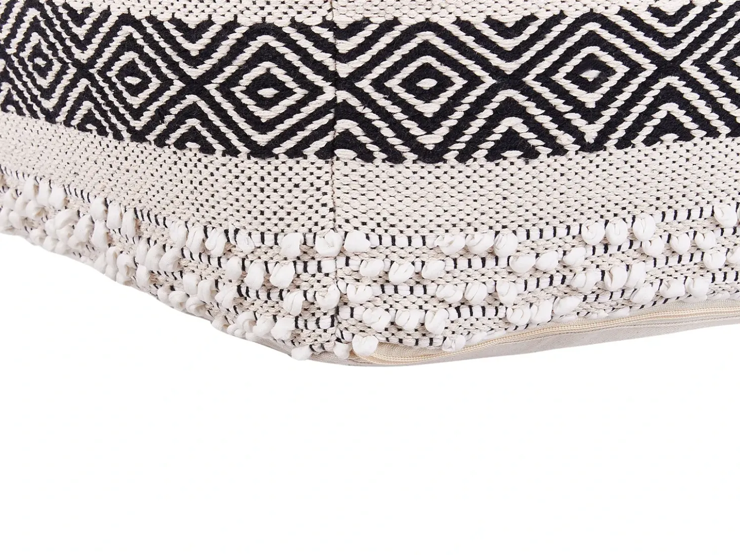 Pouf KANAM Cotone Beige chiaro