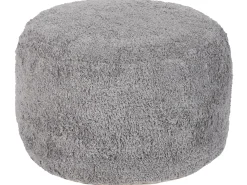 Pouf KANDHKOT Cotone Grigio