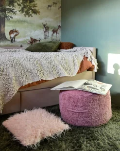 Pouf KANDHKOT Cotone Rosa