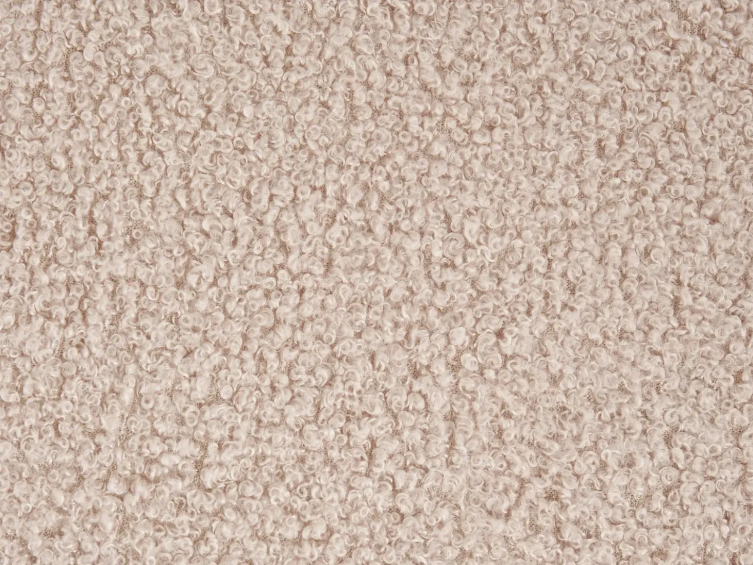 Pouf KANSAS Bouclé Beige