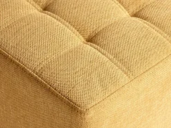 Pouf KANSAS Tessuto Giallo