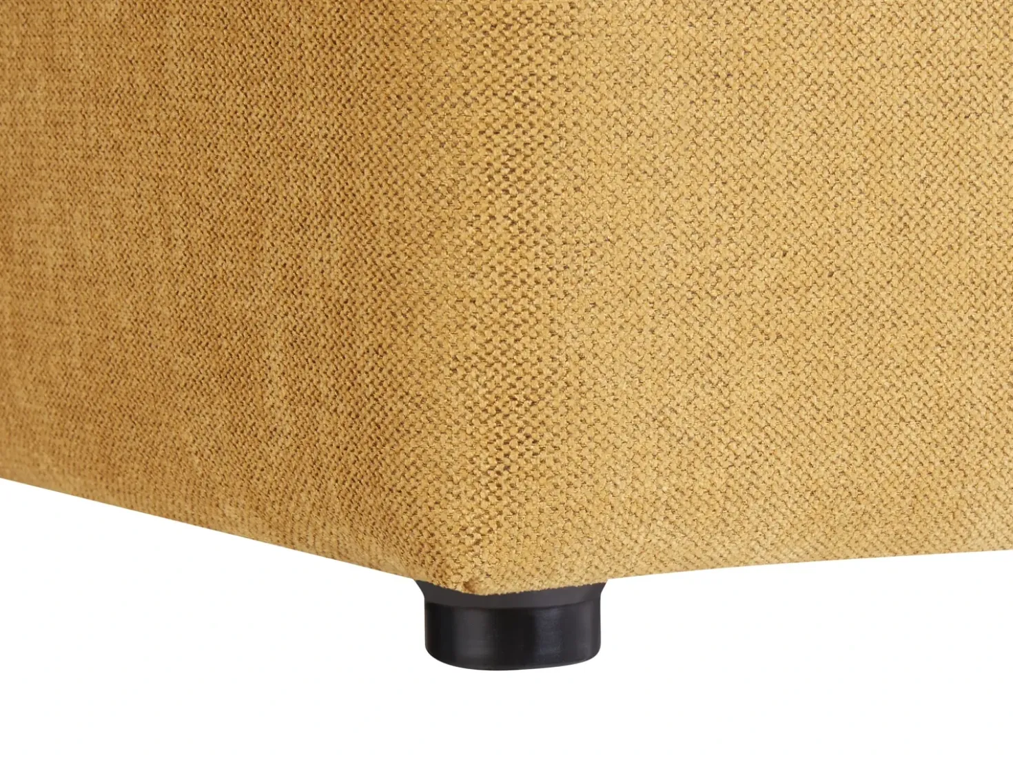 Pouf KANSAS Tessuto Giallo