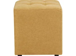 Pouf KANSAS Tessuto Giallo