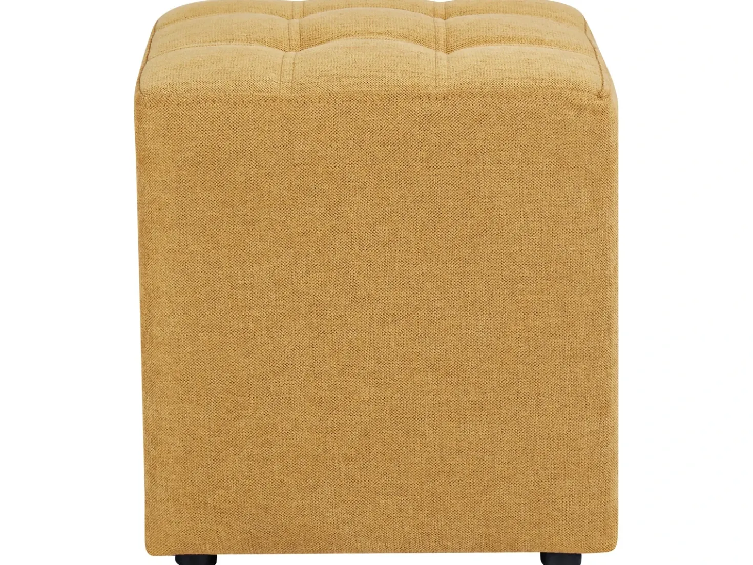 Pouf KANSAS Tessuto Giallo