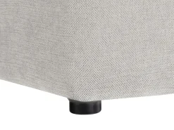 Pouf KANSAS Tessuto Grigio chiaro