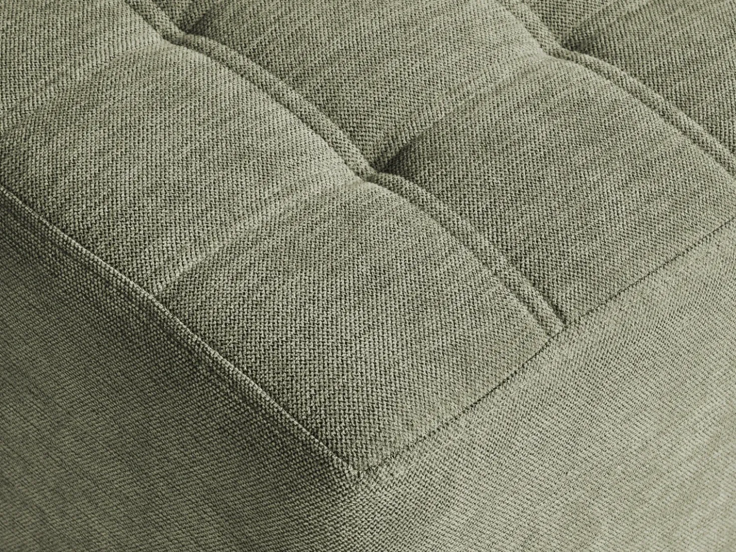 Pouf KANSAS Tessuto Verde