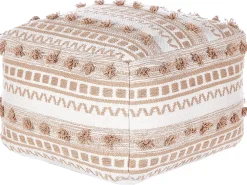 Pouf KARAW Cotone Beige