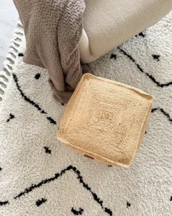 Pouf KIRAMA Iuta Beige