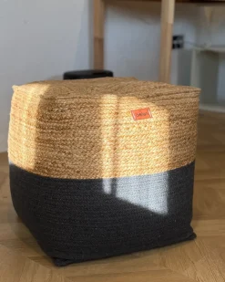 Pouf KIRAMA Iuta Grigio scuro