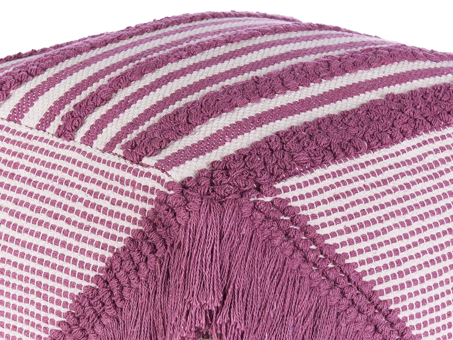 Pouf KOCHI Cotone Rosa