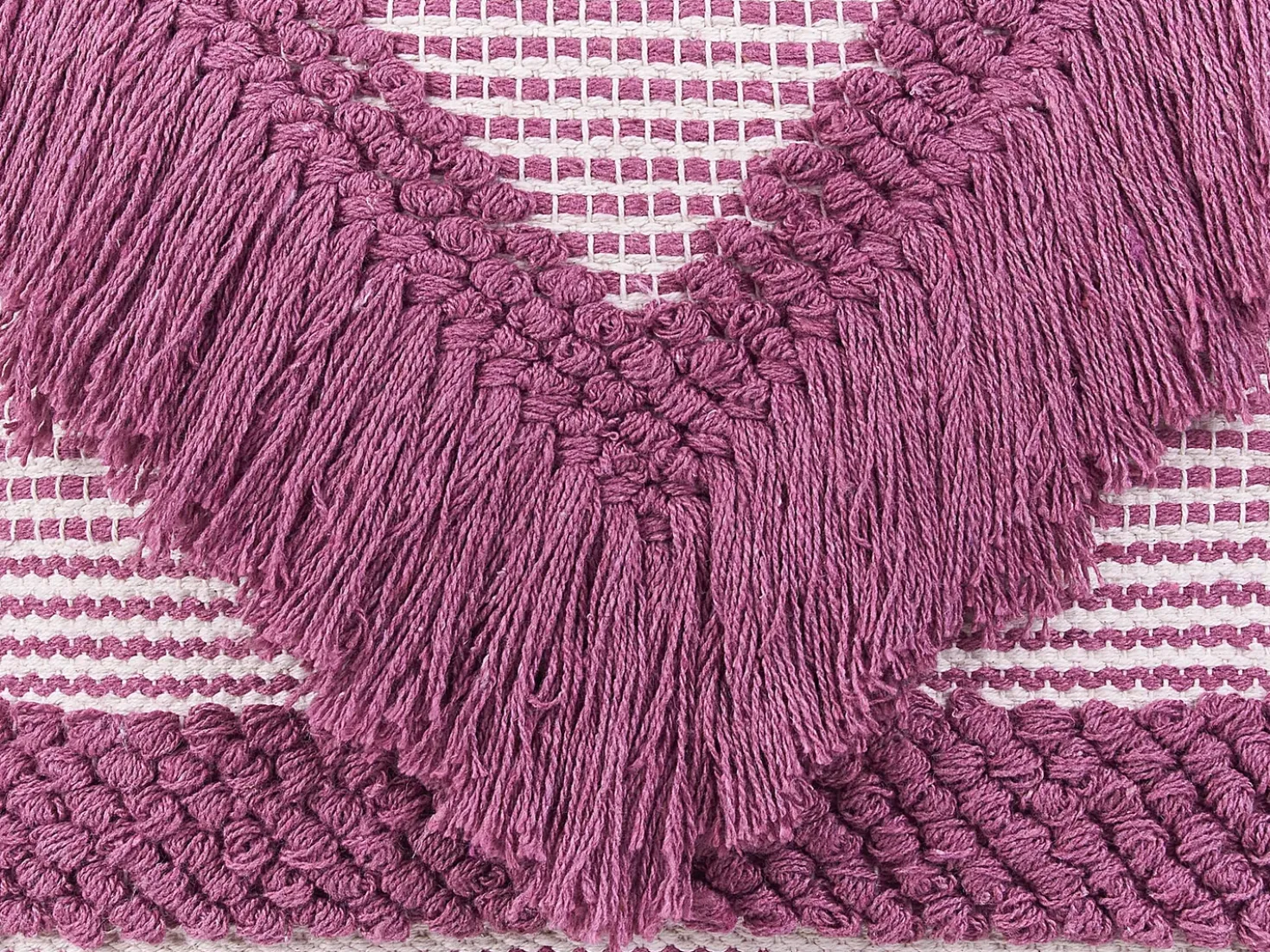 Pouf KOCHI Cotone Rosa