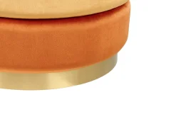 Pouf LOUIN Velluto Arancione