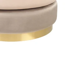 Pouf LOUIN Velluto Beige