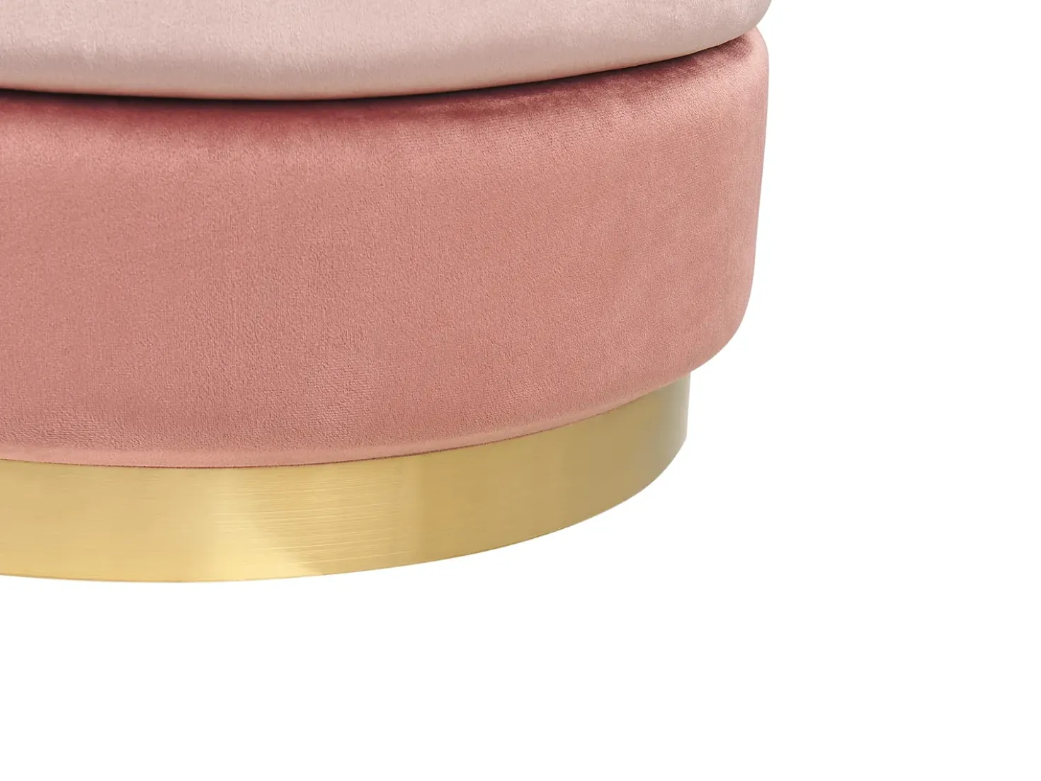 Pouf LOUIN Velluto Rosa