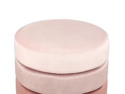 Pouf LOUIN Velluto Rosa